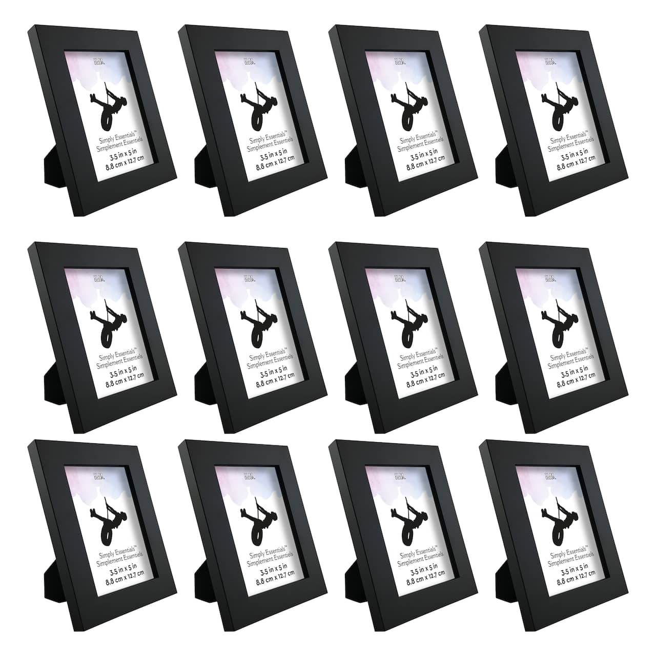 12 Pack: Black Linear Frame, Simply Essentials™ by Studio Décor®